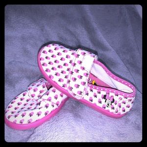 Toddler girl Minnie Mouse shoes